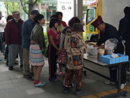 熊本地震 被災地での炊き出し